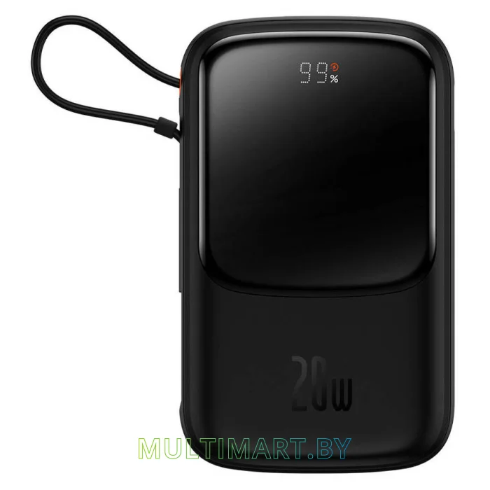 Портативное зарядное устройство Baseus PPQD020001 10000mAh 20W (черный)